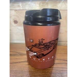 QT QuikTrip Extra Large 52oz Plastic Gas Station Refill Mug Convertible Dog